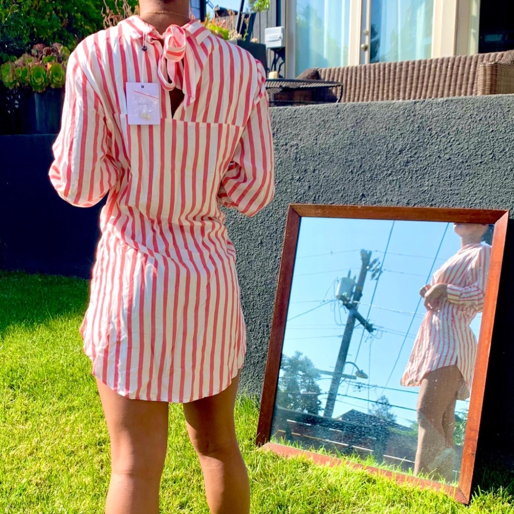 L'Acadamie Longsleeve T-shirt Dress